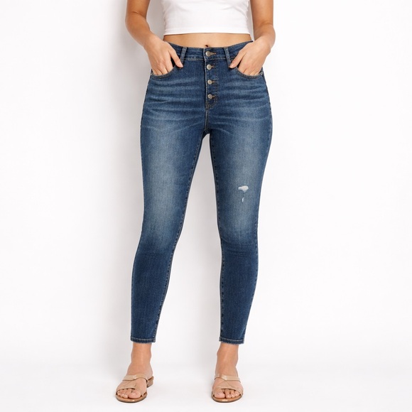 J. Crew Denim - J.Crew 9” High Rise Toothpick Skinny Jeans BA577 NWT Size 31